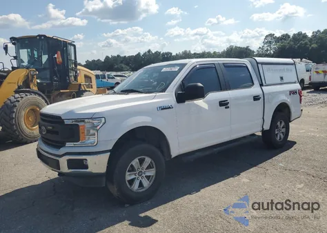 2019 Ford F150 Supercrew from USA, damaged, VIN 1FTEW1E53KKD84491